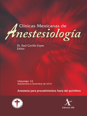 cover image of Anestesia para procedimientos fuera del quirófano
